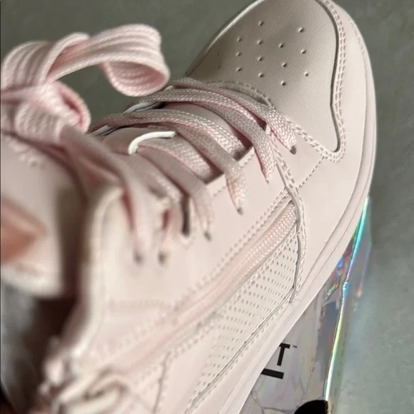 Pink High-Top Sneakers Girls  Size 2 - Picture 15 of 15